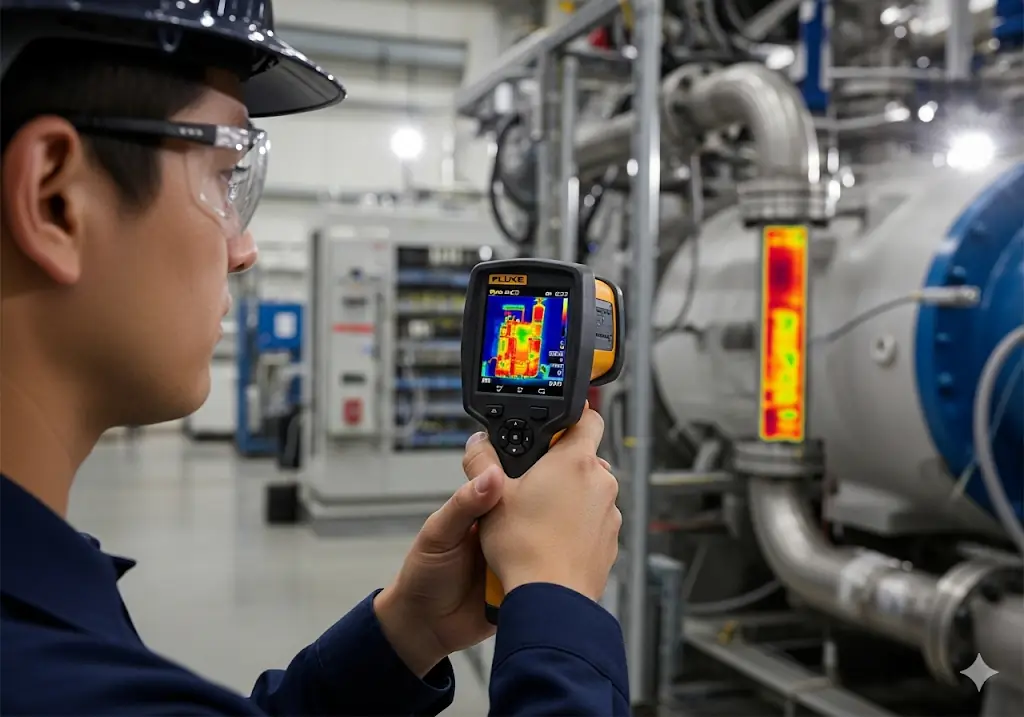 Termografía sistemas térmicos Puebla - Calderas y hornos industriales